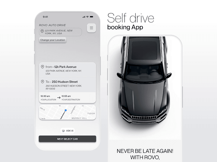 Cover image for Ai rovo uber ride booking app