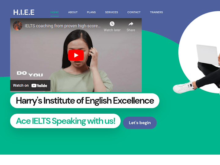 Cover image for Erudite English Coaching - Single Page Application Webapp