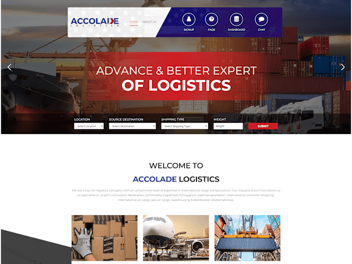 Cover image for Accolade Logistics