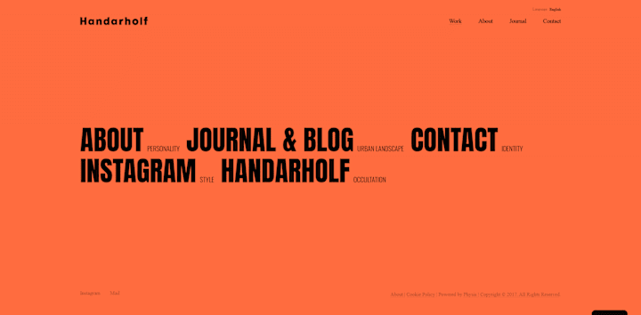 Cover image for Handarholf.com – A Digital Canvas for an Artist’s Identity