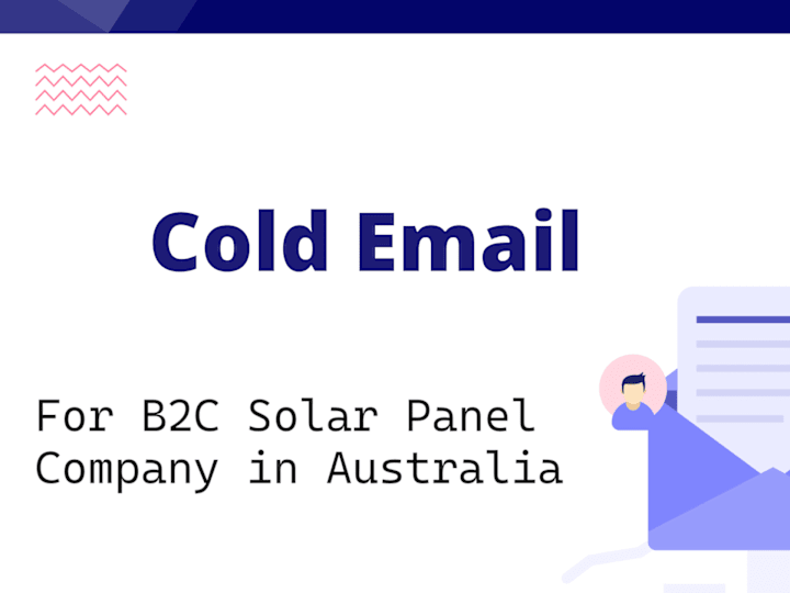 Cover image for Project III - Cold Email for Solar Panel Company in Australia