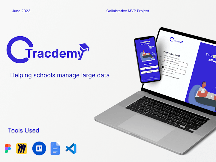 Cover image for Tracqdemy- Helping Schools manage large data