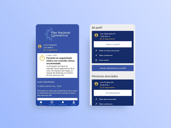 Cover image for Covid government mobile app