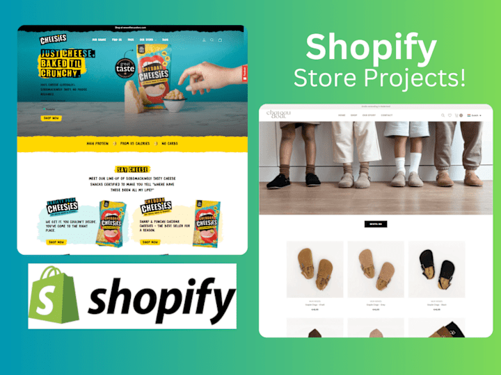 Cover image for Shopify Store Design & Development Project Collections