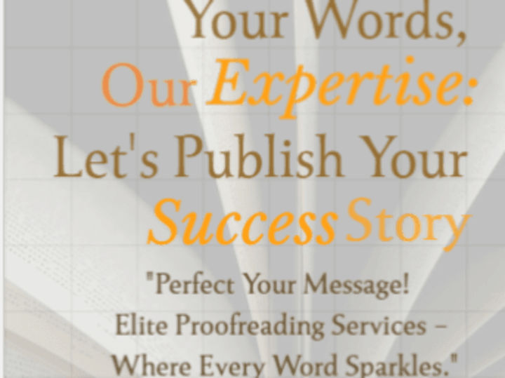 Cover image for  Editorial Excellence: Tailored Proofreading Services