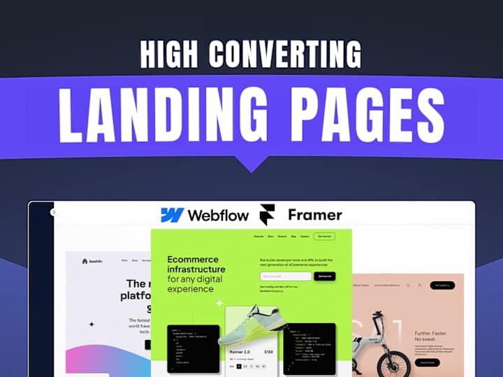 Cover image for Landing Page Development (Framer/Webflow)