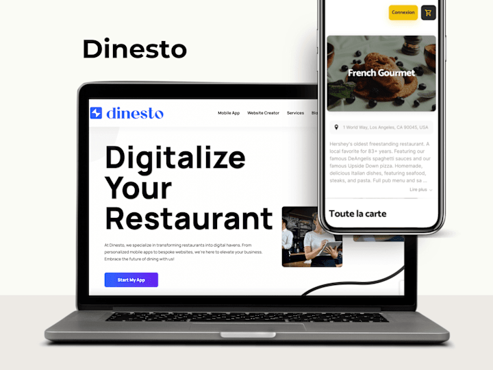 Cover image for Dinesto