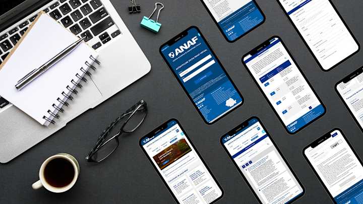 Cover image for ANAF - UI/UX Redesign Online Platform