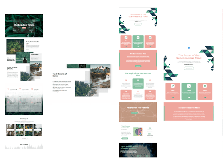 Cover image for My Websites with HTML, CSS, JS, React Js, UX Exprience, etc...