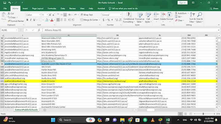 Cover image for Efficient Data Input: Excel Spreadsheet Examples