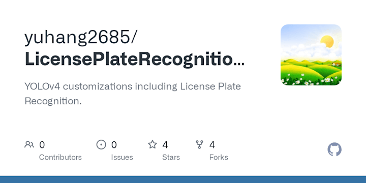 Cover image for License Plate Recognition with YOLOv4 and Tesseract OCR