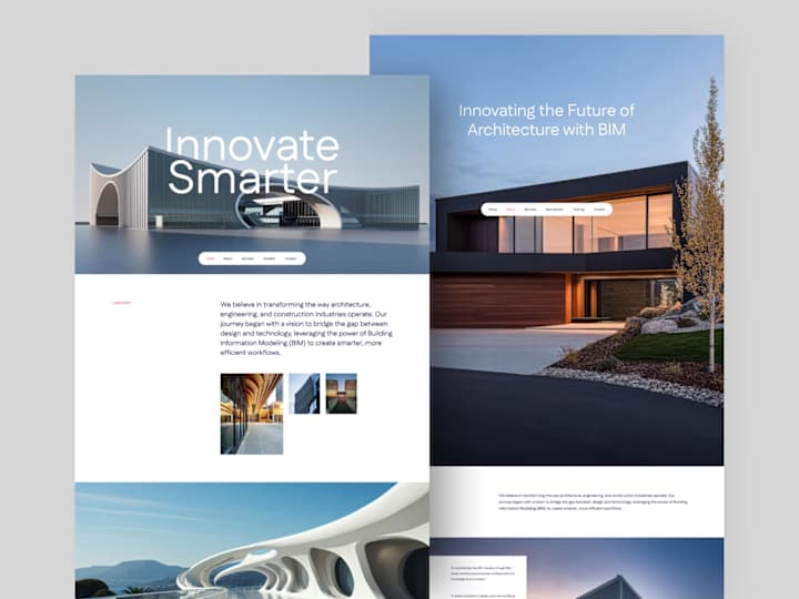 Cover image for Architecture & BIM Design Website