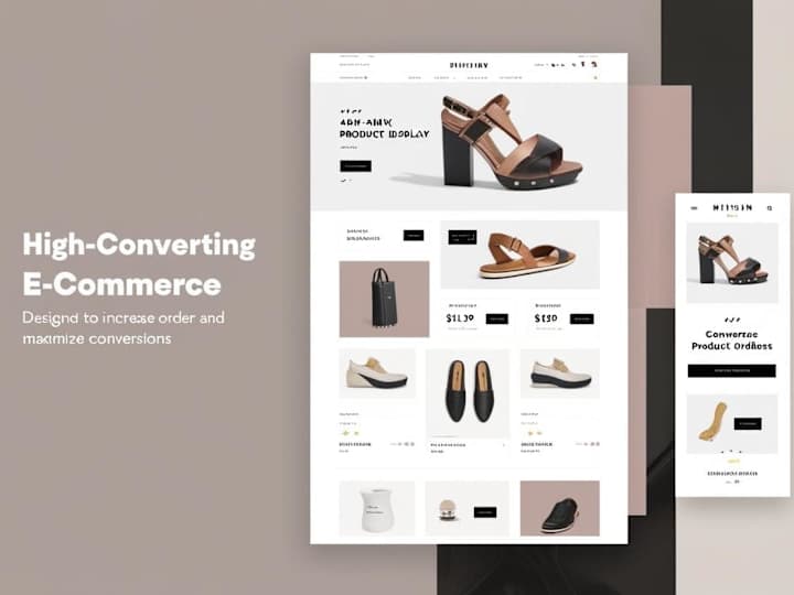 Cover image for Custom E-commerce Website for High Conversions & Growth