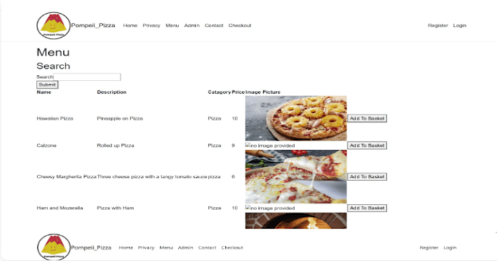 Cover image for Pompeii Pizza E-Commerce Website Development
