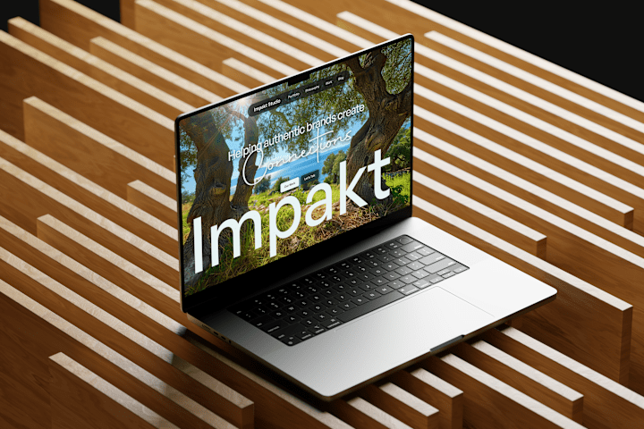 Cover image for Impact Studio - web design