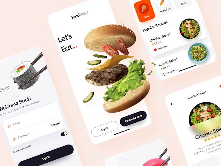 Cover image for Food Meal App 