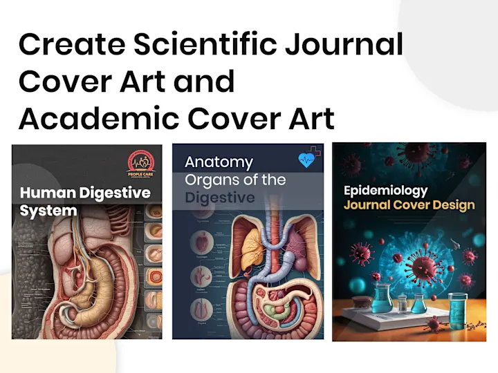 Cover image for I will design journal and book cover art and academic cover art