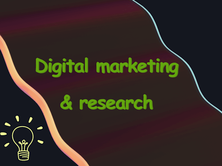 Cover image for Digital marketing & Market research