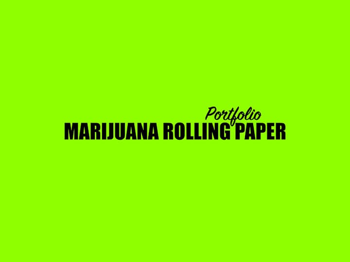 Cover image for Marijuana Rolling Paper Packaging Design Portfolio