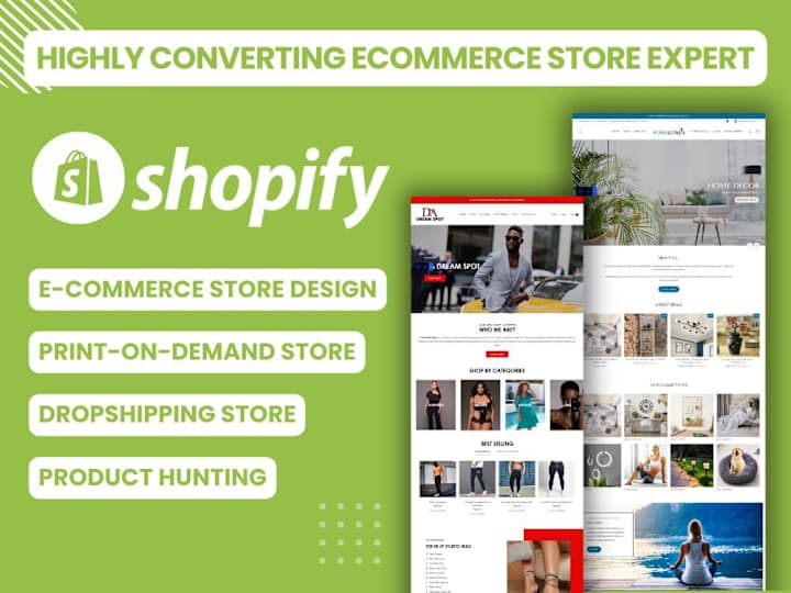 Cover image for One product Shopify Dropshipping store