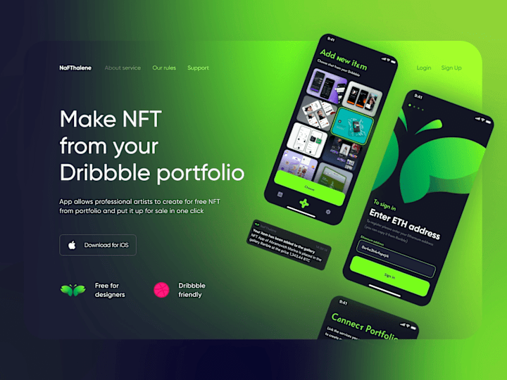 Cover image for NaFThalene – app for NFT creation