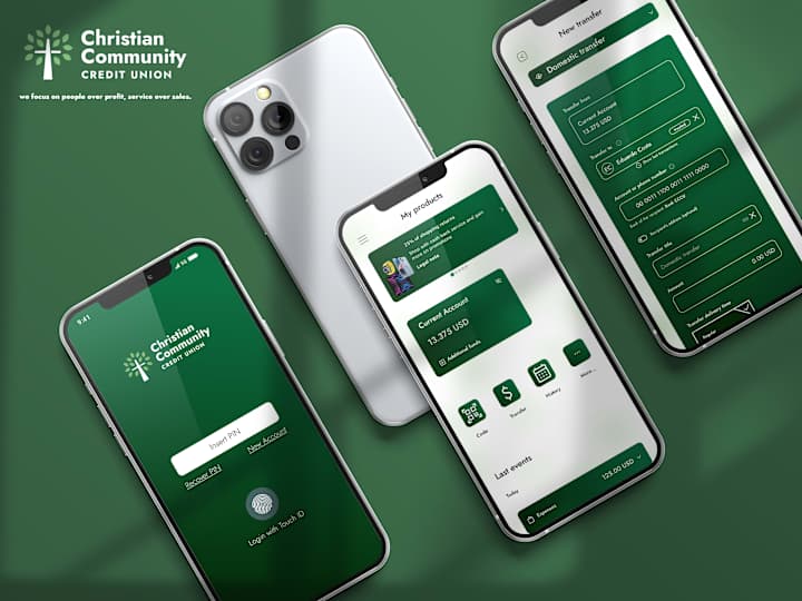 Cover image for CCCU Bank - Mobile App Design