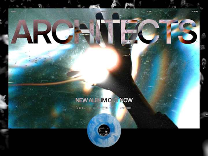 Cover image for Interactive Concept Site for Architects' Album