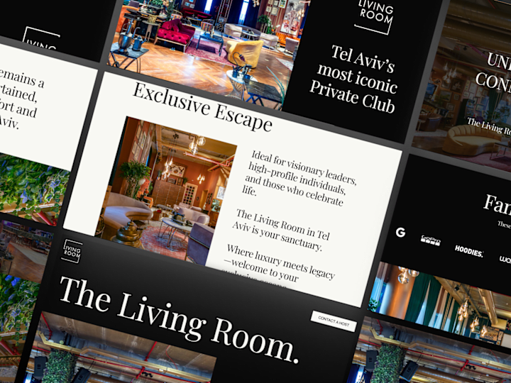 Cover image for Living Room • Designing a Luxurious Private Club Experience