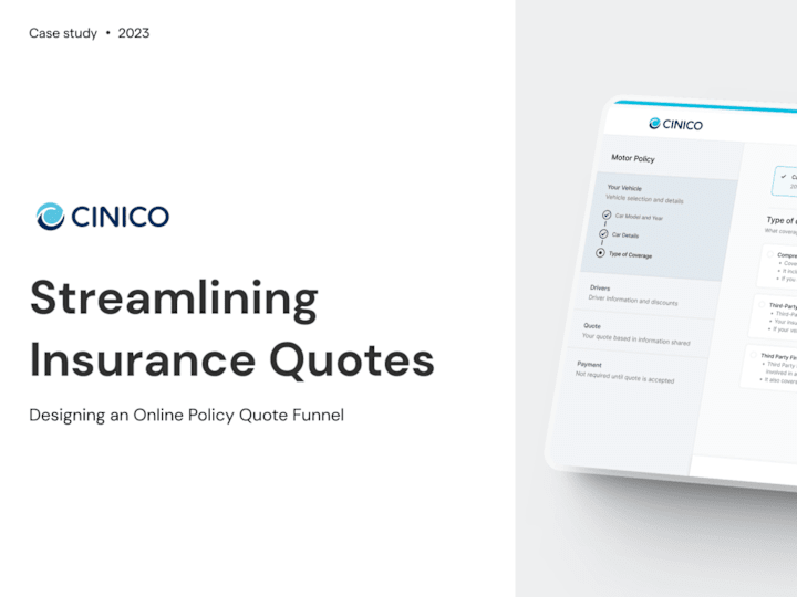 Cover image for Streamlining Insurance Quotes at CINICO﻿