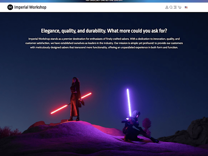Cover image for Imperial Workshop - Wix Studio E-Commerce Design & Development