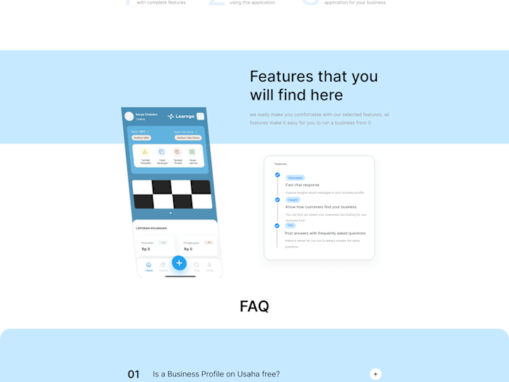 Cover image for Learngo Landing Page Build With Framer