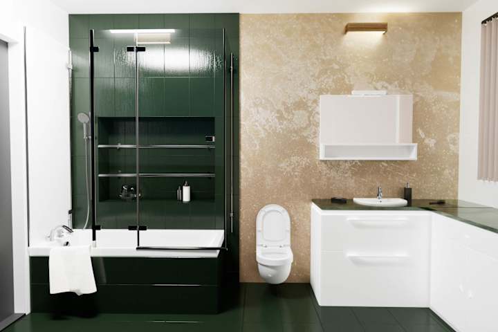 Cover image for Bathroom restructuration in Pittsburgh
