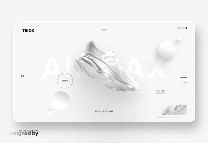 Cover image for Nike Swift Concept UI (Dark & Light Versions)