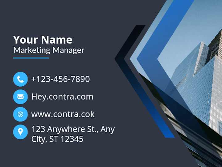 Cover image for Project Title: Captivating Card,Business Card