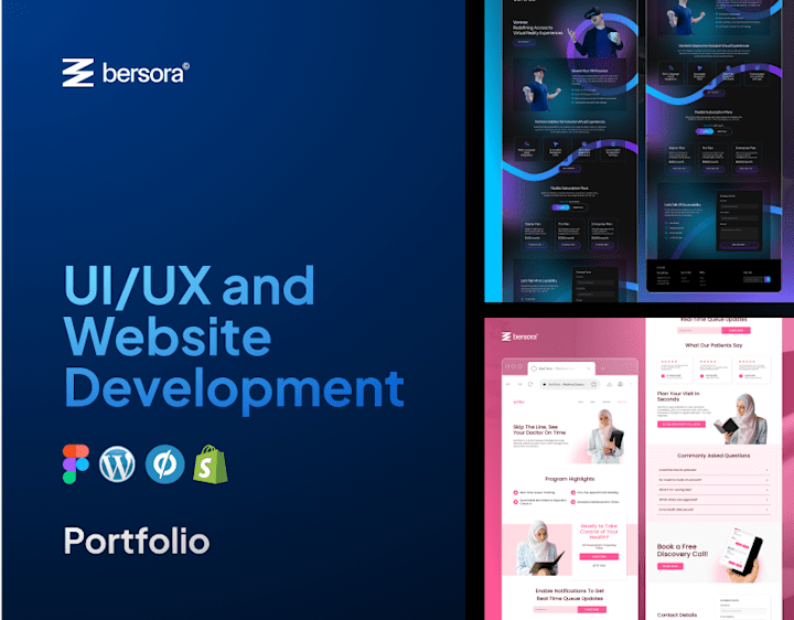 Cover image for UI/UX and Website Development by Bersora Studio