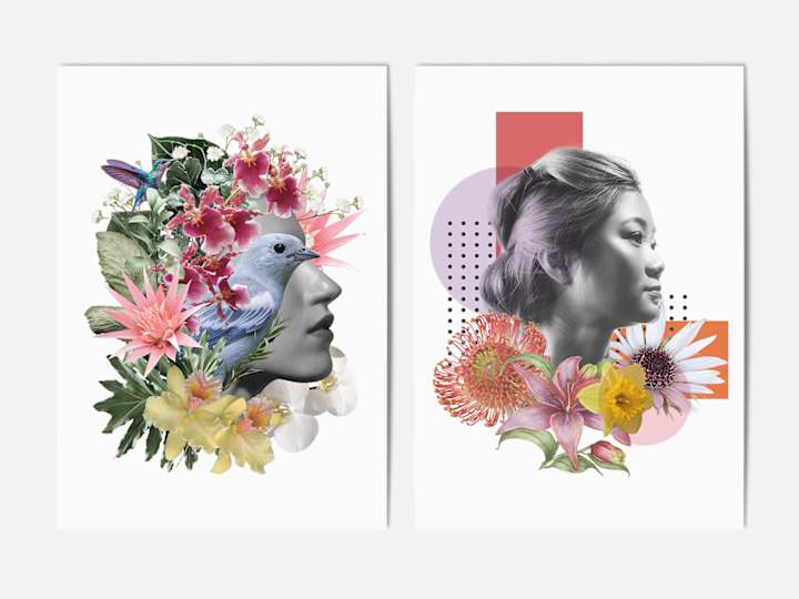 Cover image for Digital Collage Art Creation