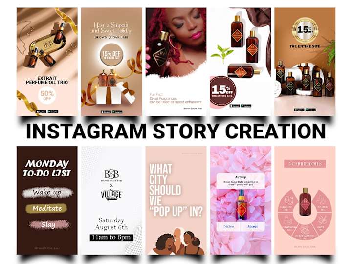 Cover image for Instagram Story Creation