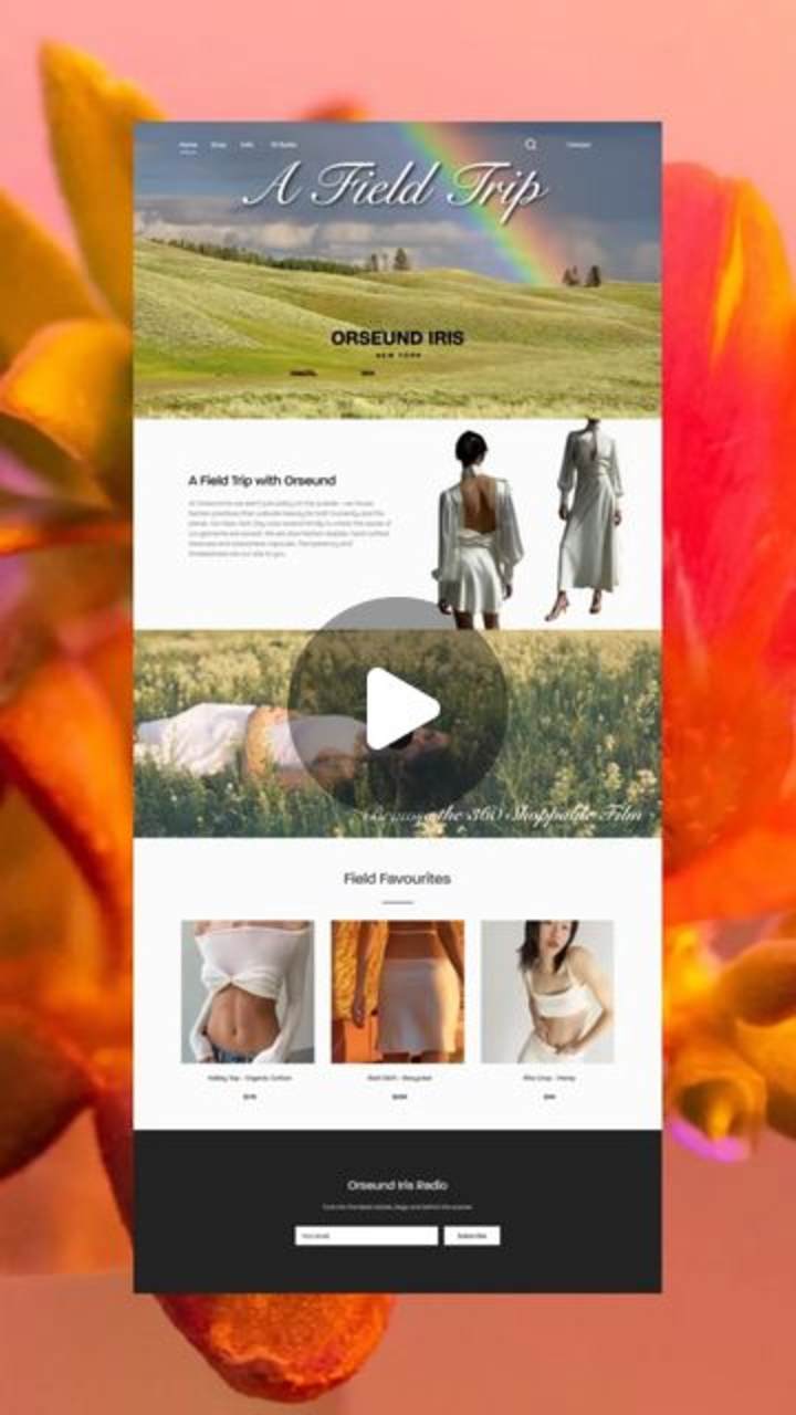 Cover image for Fashion Website - mock project