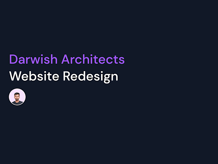 Cover image for Darwish Architects