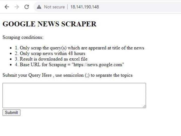 Cover image for Google News Scraper 