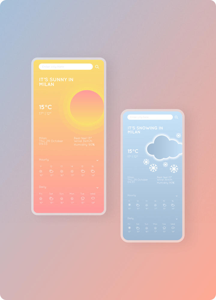 Cover image for Delicate weather web-app