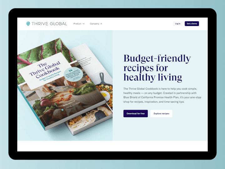 Cover image for Thrive Global Cookbook: Webflow Development