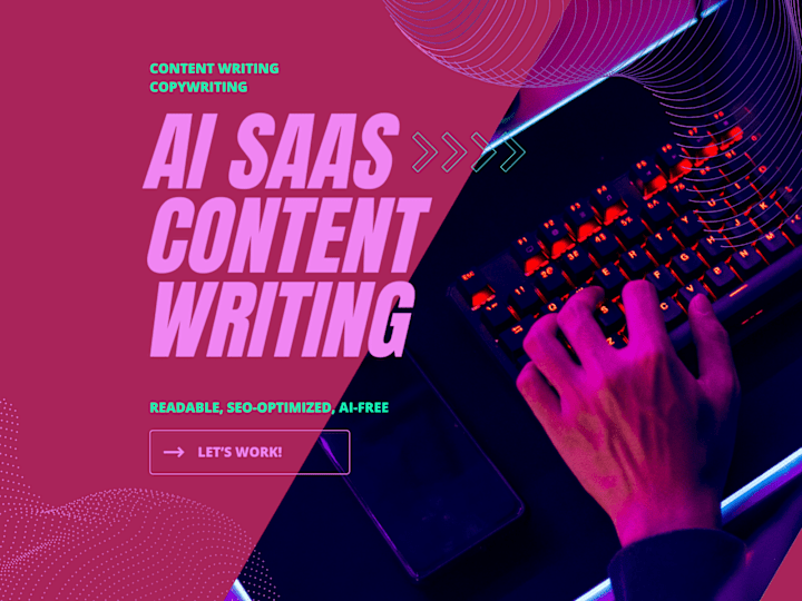 Cover image for Written content for an AI SaaS chatbot tool