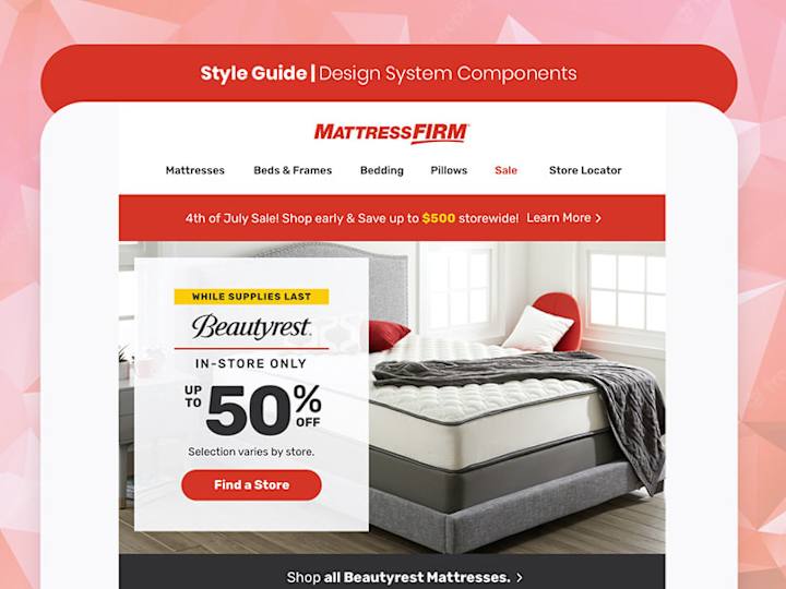 Cover image for Mattress Firm Design System