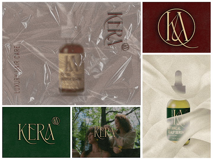 Cover image for KERA - Luxury Hair Care Brand Concept