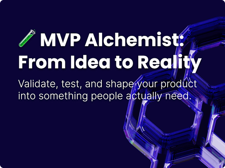 Cover image for MVP Product – From Idea to Reality