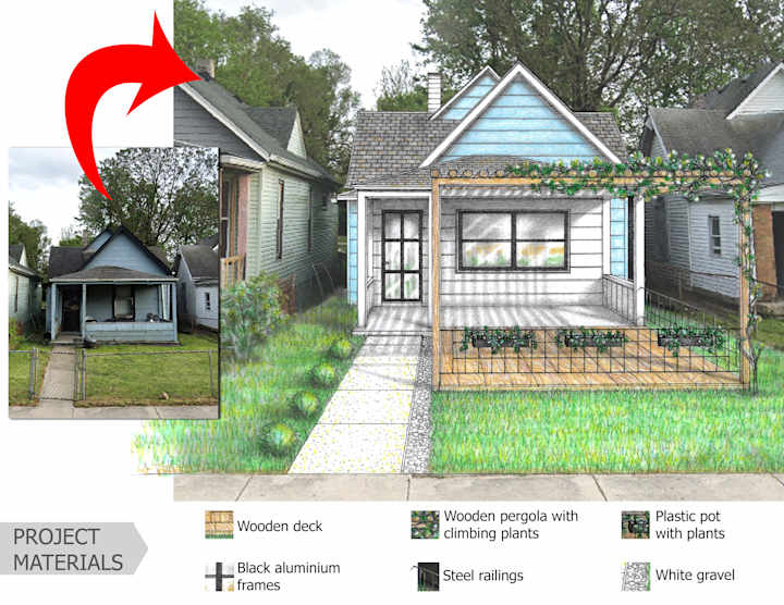 Cover image for Architecture illustrations - MaNi sketcher