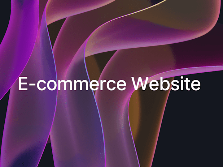 Cover image for E-Commerce Website development using Nextjs TailwindCSS & Nodejs