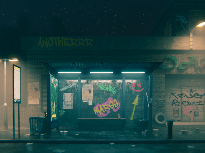 Cover image for 3D Concept art illustrations