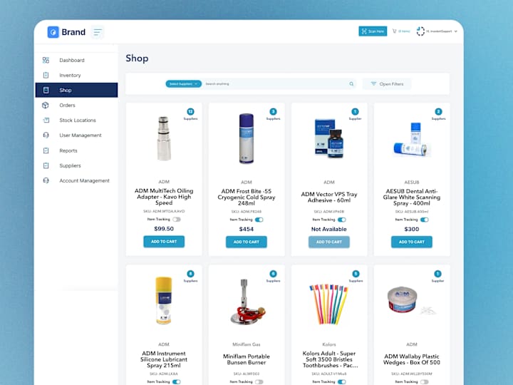 Cover image for SaaS Shop Dashboard: Elevating E-commerce Experience